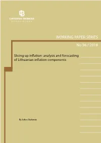 WORKING PAPER SERIES No 56 / 2018