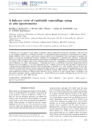 A Fish-Eye View of Cuttlefish Camouflage Using in Situ Spectrometry