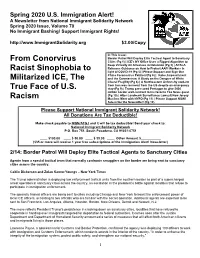 From Conorvirus Racist Sinophobia to Militarized ICE, the True Face Of