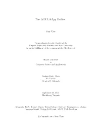 The Libx Libapp Builder
