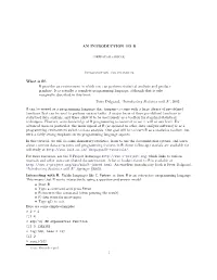 01 Introduction Lab.Pdf