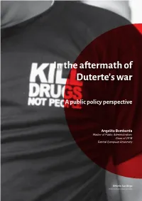 In the Aftermath of Duterte's