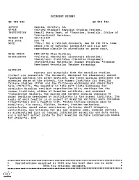 Obtaining Hawaiian Artifact Reproduction Kit, Readings For