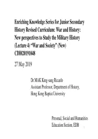 Enriching Knowledge Series for Junior Secondary History Revised