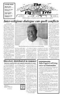 Inter-Religious Dialogue Can Quell Conflicts by Mary Stamp University