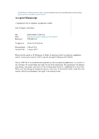 A Topological View on Algebraic Computation Models