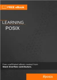 Posix Table of Contents