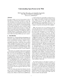 Understanding Open Proxies in the Wild