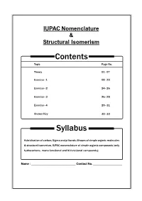 Contents Syllabus