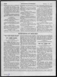 EXTENSIONS of REMARKS October 10, 1978 RECESS UNTIL 8: 30 A.M