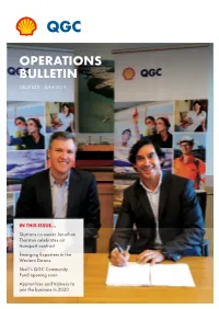 QGC Operations Bulletin