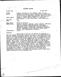ED 069 166 AUTHOR EDRS PRICE ABSTRACT This Issue of the 1971-72 Series of Language in Sioux, Is a Bibliographic Essay Dealing Wi