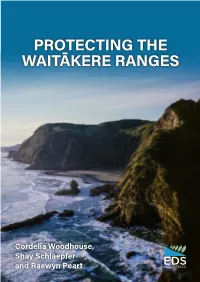 Protecting the Waitākere Ranges