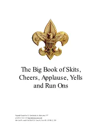 The Big Book of Skits, Cheers, Applause, Yells and Run
