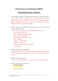Tutorial Exercise 4 Answer