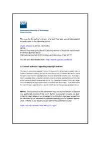 This May Be the Author's Version of a Work That Was Submitted/Accepted for Publication in the Following Source: Hayes, Sharon