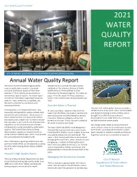 2021 Water Quality Report