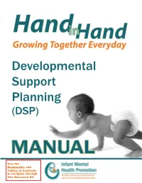 Hand in Hand Developmental Support Planning Resource Kit 2 Developmental Support Planning