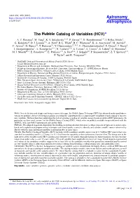 The Hubble Catalog of Variables (HCV)? A
