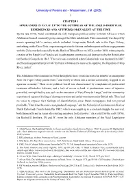 1 Chapter 1 Afrikaners in Natal Up