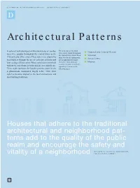 Architectural Patterns D