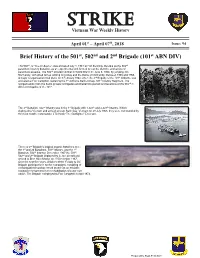 101St ABN DIV and the 3BDE, 82Nd ABN DIV Launched Operation Carentan II in the Same AO As Carentan I