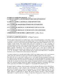 Classifiche 2008