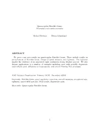 Quasi-Regular Dirichlet Forms: Examples and Counterexamples