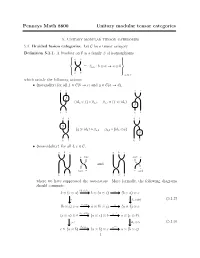 Unitary Modular Tensor Categories