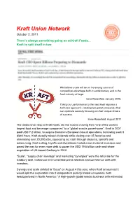 Kraf Tunion Network 02102011