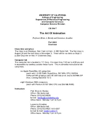 The Art of Animation