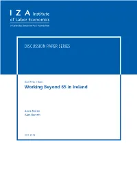 Working Beyond 65 in Ireland