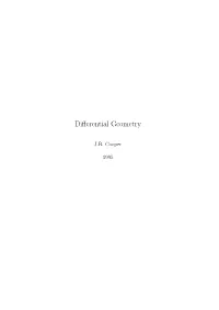 Differential Geometry