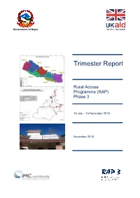 Trimester Report