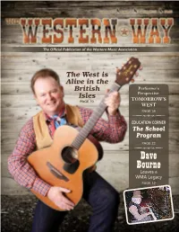 Dave Bourne Leaves a WMA Legacy PAGE 12