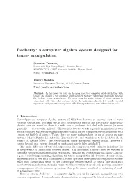 Redberry: a Computer Algebra System Designed for Tensor Manipulation
