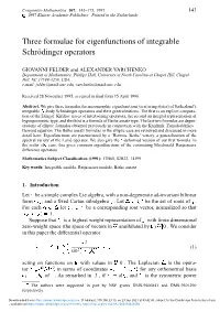 Three Formulas for Eigenfunctions of Integrable Schr&Ouml