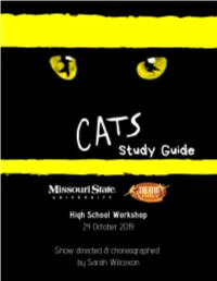 Cats Study Guide TABLE of CONTENTS