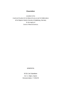 Dissertation M.Sc Lila Oubraham