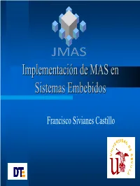 Implementación De MAS En Sistemas Embebidos