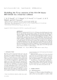 Modelling the X-Ray Emission of the O3+O6 Binary HD 150136 Via a Wind-Star Collision