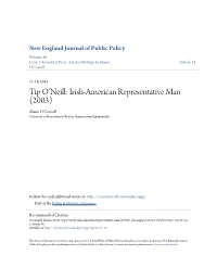 Tip O'neill: Irish-American Representative Man (2003)