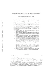 Wedge Operations and Torus Symmetries