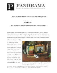 William Merritt Chase and the Imagination