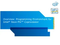 Intel® Cilk™ Plus