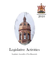 Legislative Activities