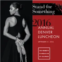 Stand for Something