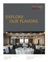 Catering Menu