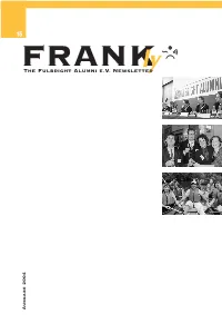 FRANK the Fulbright Alumni E.V