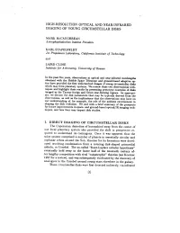 High-Resolution Optical and Near-Infrared Imaging of Young Circumstellar Disks